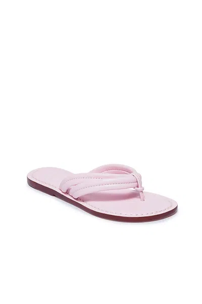 Bernardo Miami Double-strap Sandals In Pink