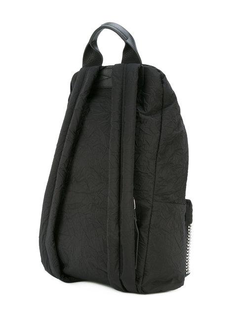 Mcq By Alexander Mcqueen Studded Wrinkle Nylon Backpack In Black | ModeSens
