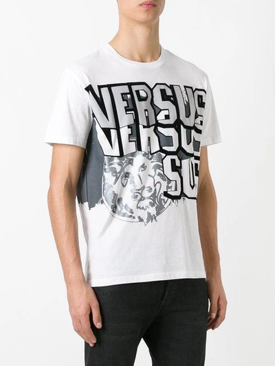 Shop Versus Logo Print T-shirt