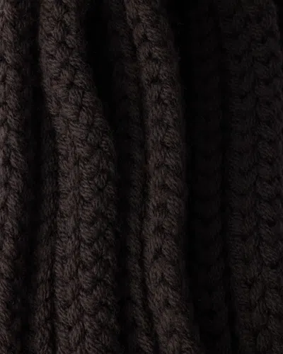 Prada Wool Scarf In Brown