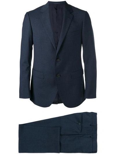 Shop Lanvin Casual Two-piece Suit - Blue