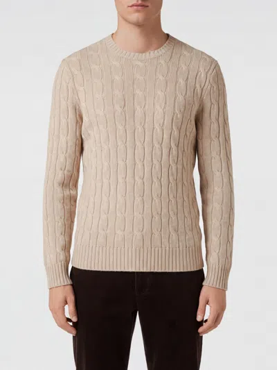 Polo Ralph Lauren Ls Cable Cn-long Sleeve-pullover In Neutral