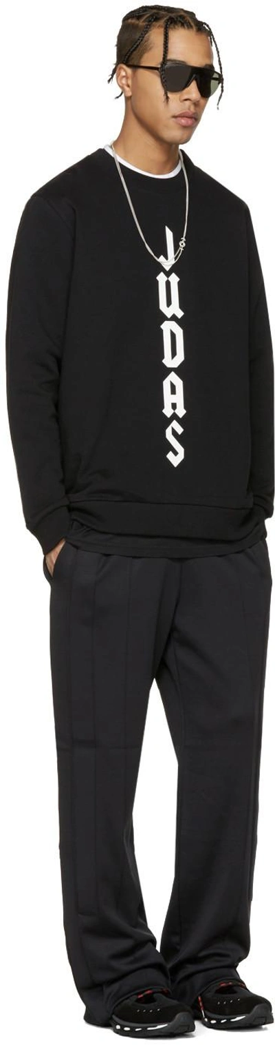 Shop Givenchy Black 'judas' Sweatshirt
