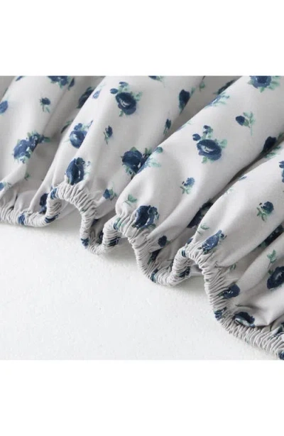Modern Threads Printed 4-piece Sheet Set In Blueberry