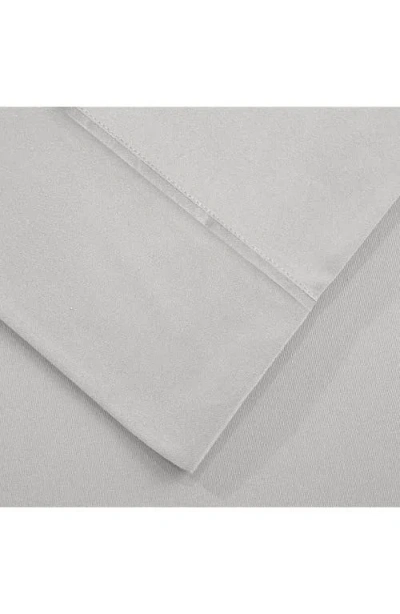 Modern Threads Solid 4-piece Microfiber Sheet Set In Vapor Blue