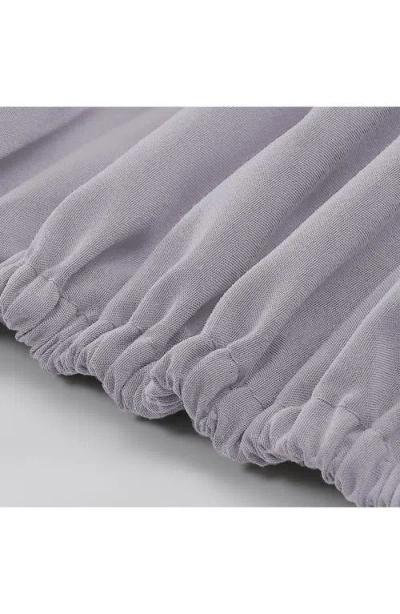 Modern Threads Solid 4-piece Microfiber Sheet Set In Purple