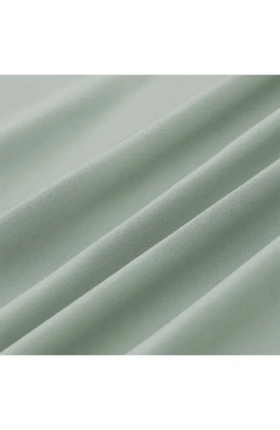 Modern Threads Solid 4-piece Microfiber Sheet Set In Green