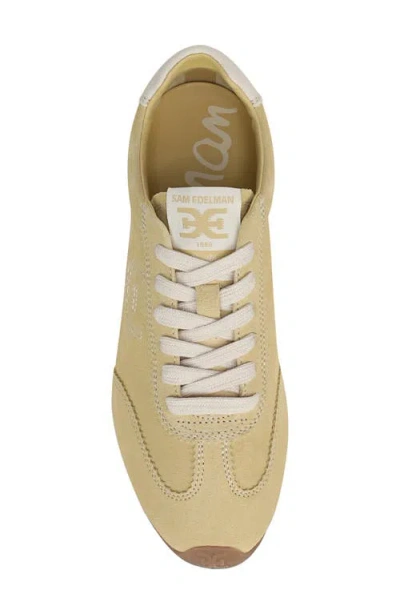Sam Edelman Isella Sneaker In Dusty Yellow