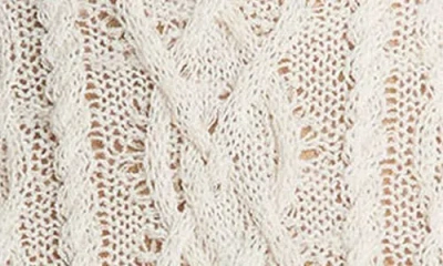 Vince Cable Double Layer Wool-blend Shell In Off White/gold Cliff