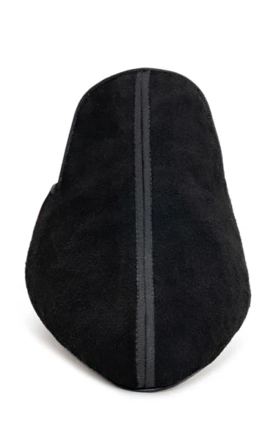 L'agence Como Mule In Black Suede