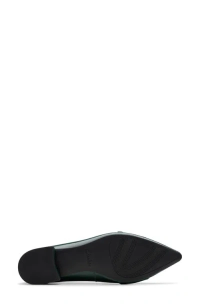 Clarks ® Sensa Triple Strap Flat In Green