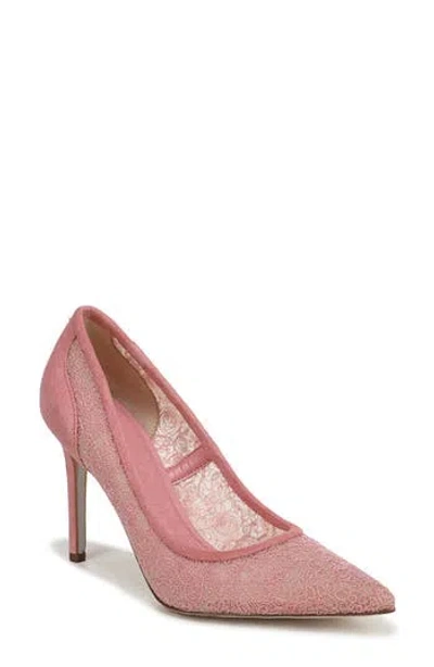 Sam Edelman Hazel Pointed Toe Pump In Pink