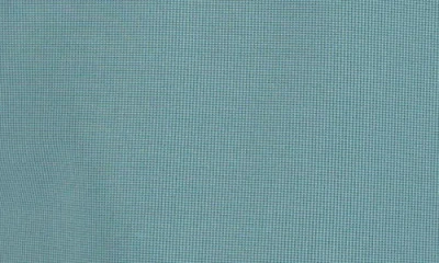 Tailorbyrd Micro Grid Performance Polo In Jade Mist