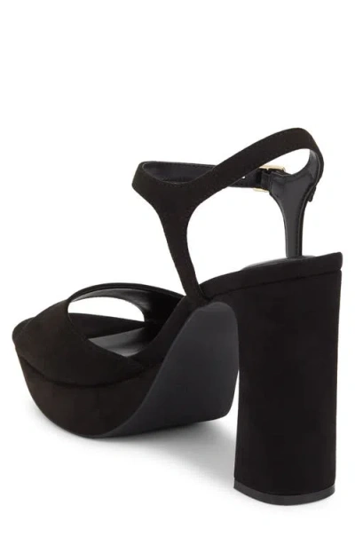 Bp. Vamika Platform Ankle Strap Sandal In Black