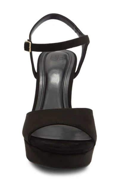 Bp. Vamika Platform Ankle Strap Sandal In Black
