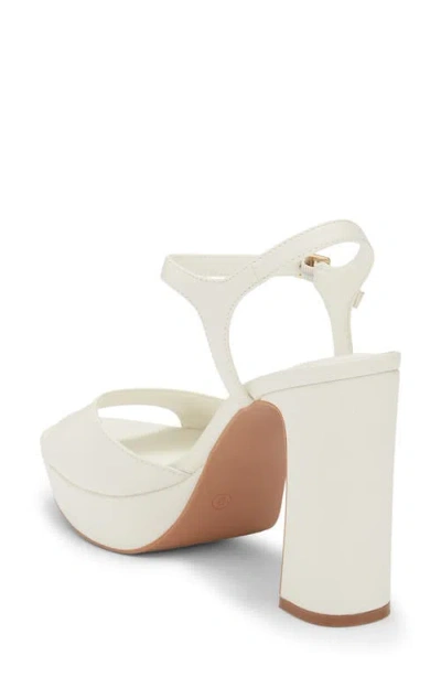 Bp. Vamika Platform Ankle Strap Sandal In Ivory Vanilla