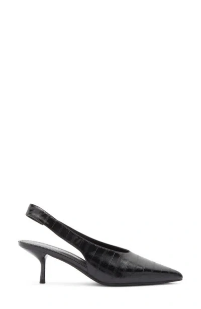 Abound Lainey Slingback Pump In Black Eel