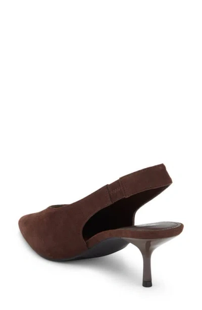 Abound Lainey Slingback Pump In Brown Chocolate