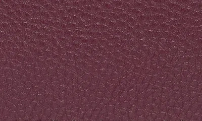 Marc Jacobs Medium Flat Wallet In Dark Plum