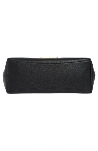 Marc Jacobs Plaza Medium Leather Tote In Black