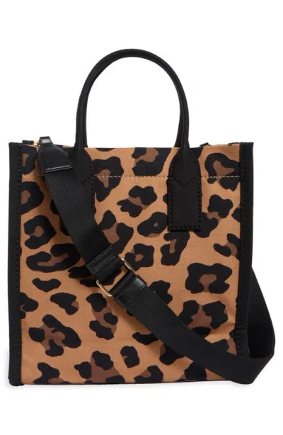 Marc Jacobs Standard Leopard Print Canvas Tote In Leopard Multi