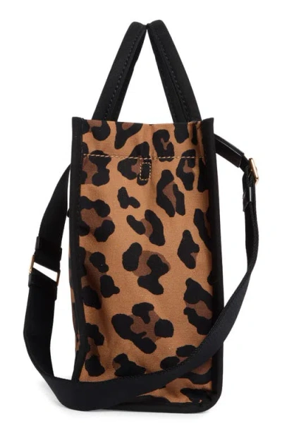 Marc Jacobs Standard Leopard Print Canvas Tote In Leopard Multi