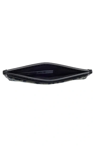 Marc Jacobs Monogram Denim Card Case In Indigo