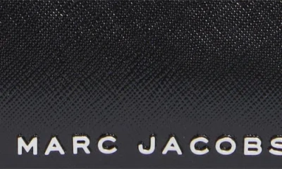 Marc Jacobs Compact Leather Wallet In Black