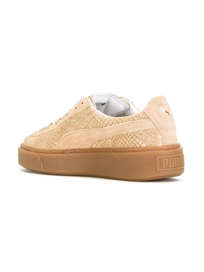 Shop Puma - Basket Platform Core Sneakers