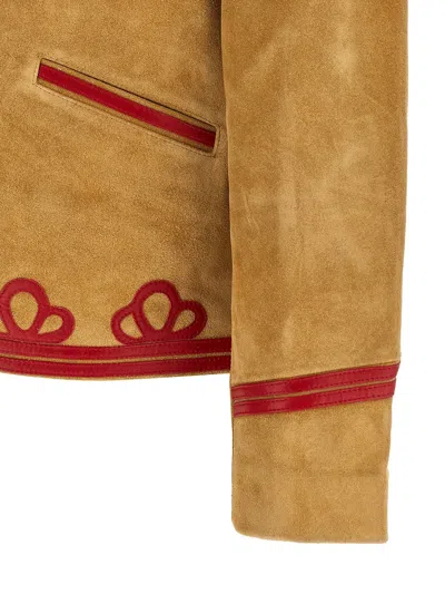 Bode Brown Regular Fit Jacket In Brown