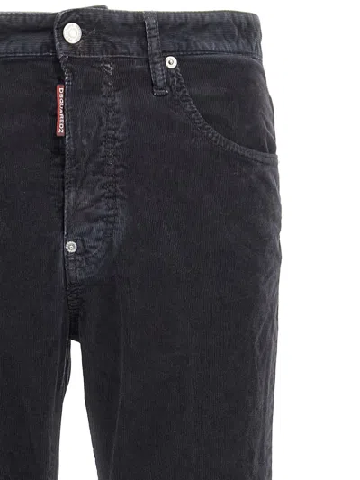 Dsquared2 Belt-loop Jeans In Black