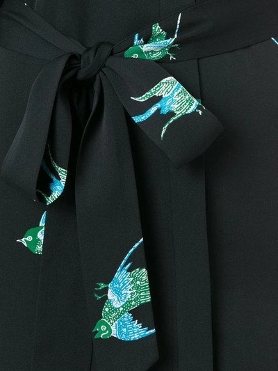 Shop Diane Von Furstenberg Bird Print Shirt Dress