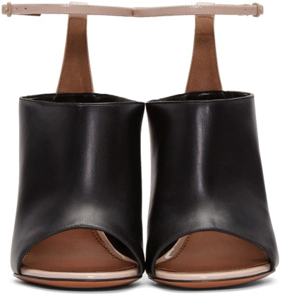 Shop Givenchy Black & Beige Heeled Sandals