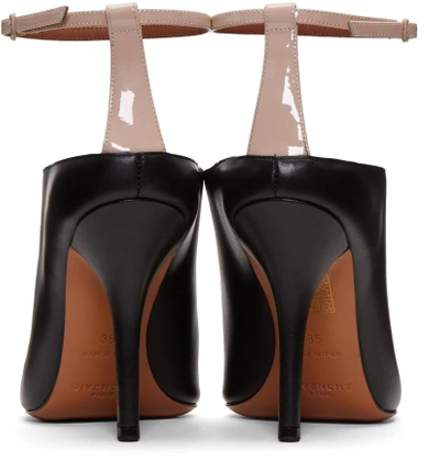 Shop Givenchy Black & Beige Heeled Sandals