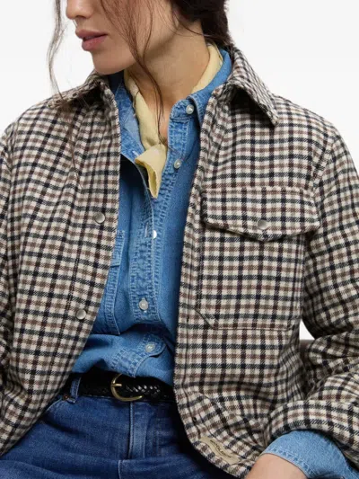 Woolrich Alaskan Check-pattern Jacket In Multi