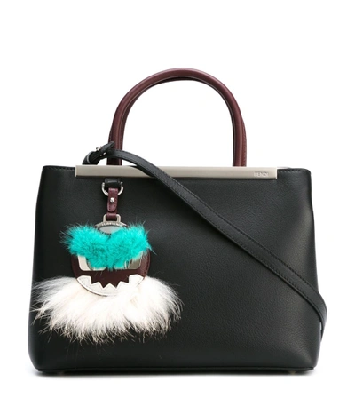 Shop Fendi Black Small 2jours Monster Bag