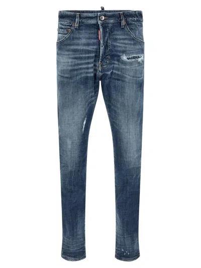 Dsquared2 Stonewashed-effect Straight Jeans In Multi