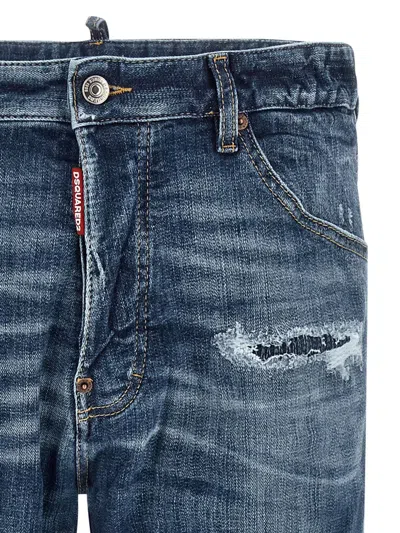 Dsquared2 Stonewashed-effect Straight Jeans In Multi