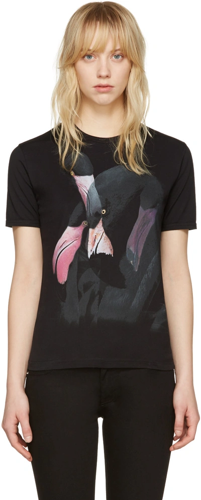Givenchy Black Flamingo T-shirt