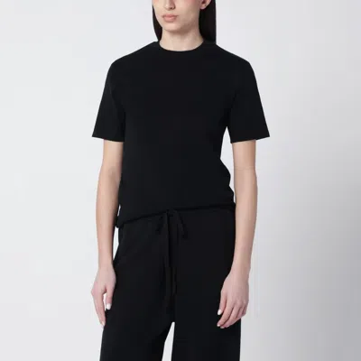 Entire Studios Essential Cotton Mini T-shirt For Women In Black