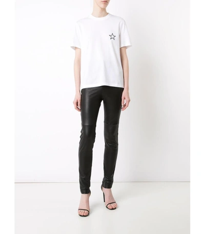Shop Givenchy White Star T-shirt