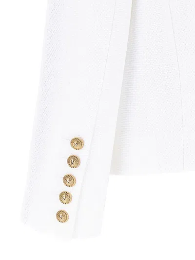 Balmain Blazer Spencer In White