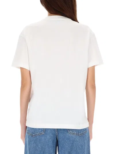Off-white T-shirt With Logo In White