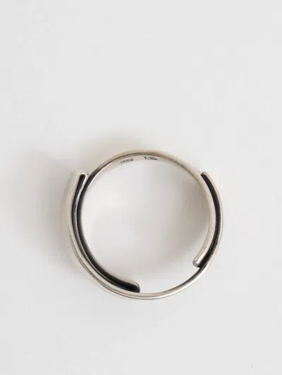 Werkstatt:münchen Werkstatt:munchen Silver Ring In Silver
