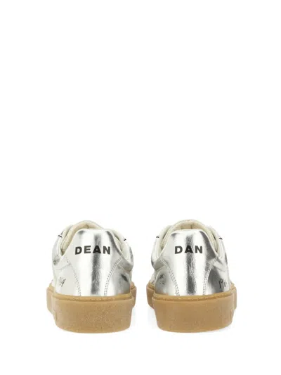 Dsquared2 Leather And Polyester Sneaker In Multi