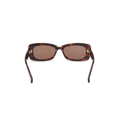 Max Mara Rectangular Frame Sunglasses In Multi