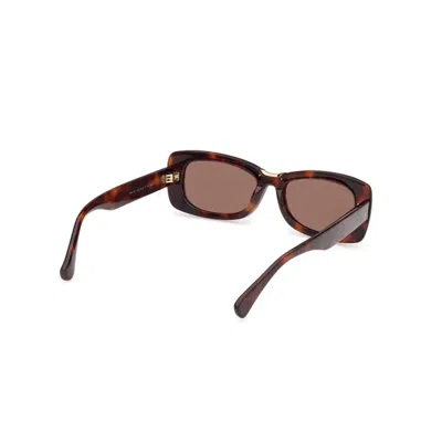 Max Mara Rectangular Frame Sunglasses In Multi