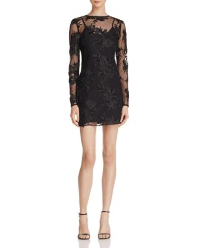 Endless Rose Embroidered Illusion Dress - 100% Exclusive In Black