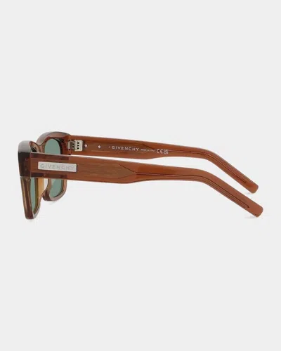 Givenchy Day 55mm Rectangular Sunglasses In Shiny Red