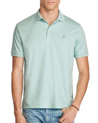 Shop Polo Ralph Lauren Classic Fit Polo Shirt In Dusted Ivy